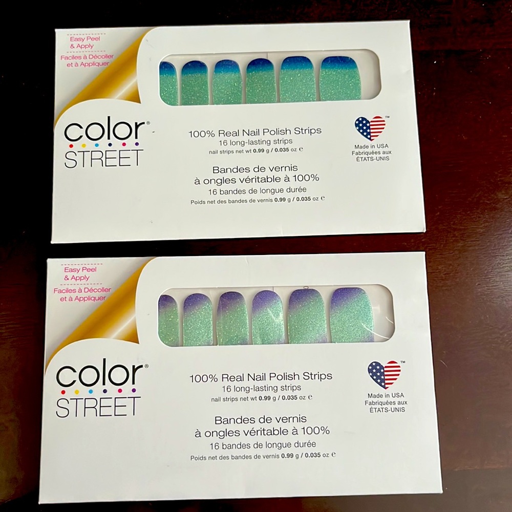 Color Street bundle Long Time No Sea/Mi Little Obsession NEW
